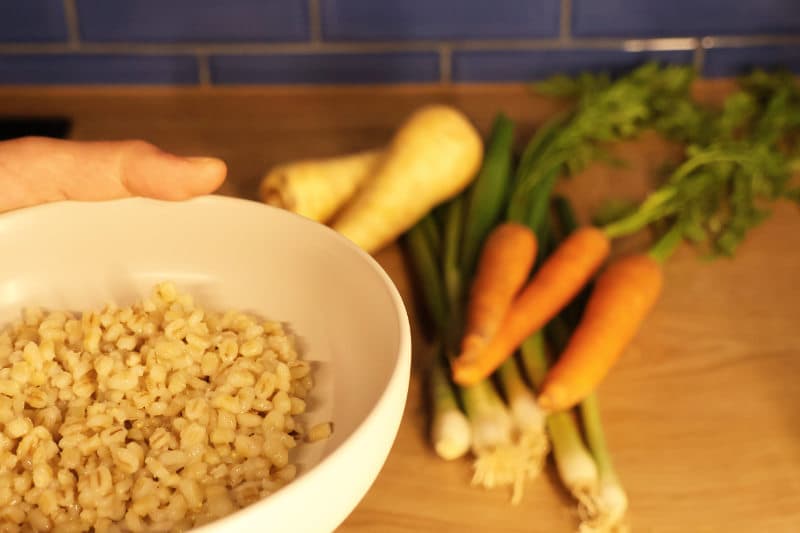 Impression aus dem Kochkurs vegane Mittelalterküche bei Veganwolf in Freiburg
